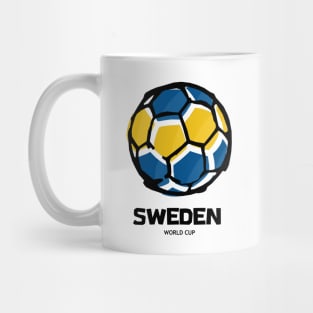 Sweden Football Country Flag Mug